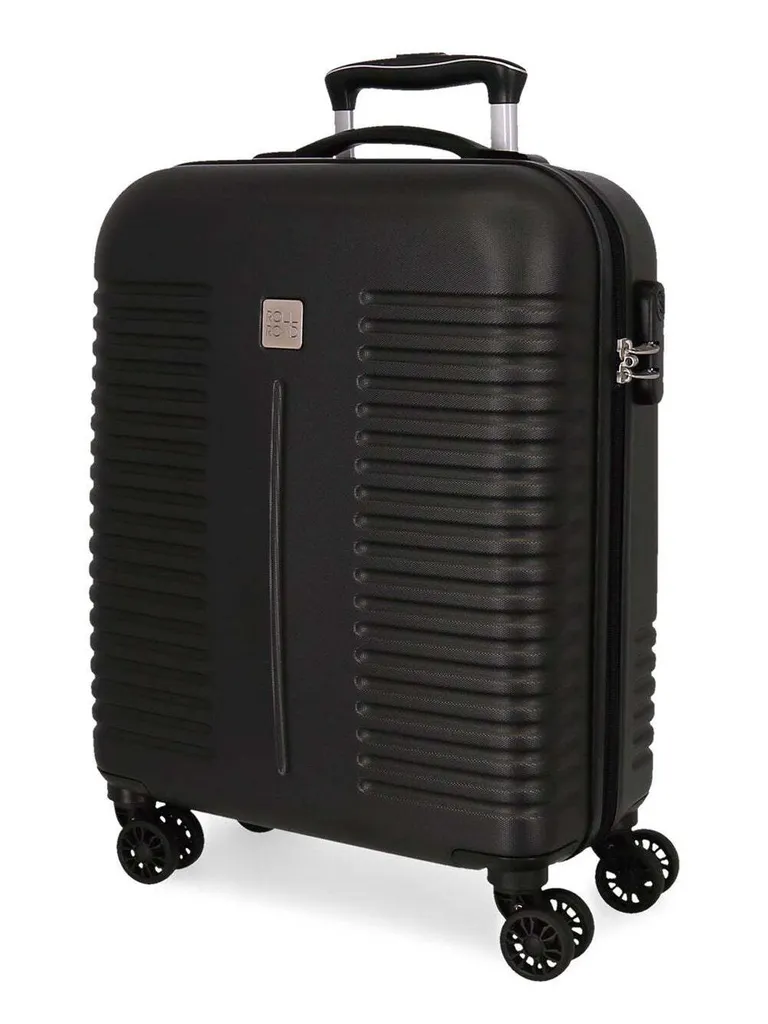 Valise à Roulettes Roll Road 5089121 Noir pour Homme - Format Cabine