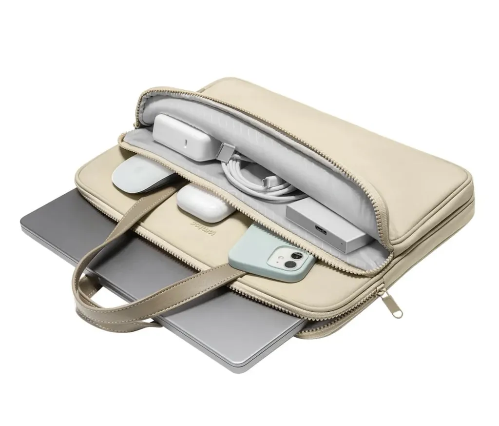 Tomtoc 13,5'' Versatile-A11 Borsa per computer portatile (Khaki) - 12