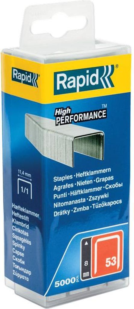 Staples Rapid pl.box 53/08 5000 pcs. Image du produit 