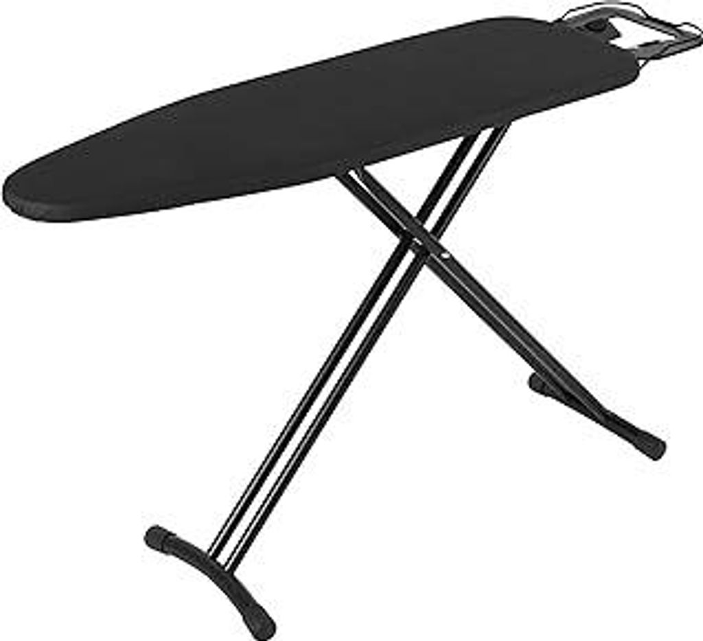Bügelbrett Aoufottes ist höhenverstellbar, Bügeltisch für Dampfbügeleisen,Ironing Board, Dampfbügeltisch mit Zwei Seiten Bügeleffekt, 120x38...