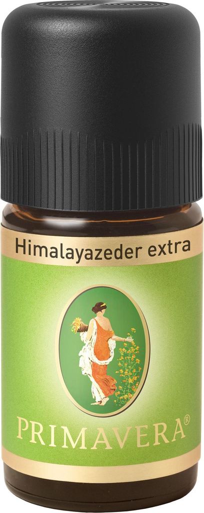 PRIMAVERA Ätherisches Öl Himalayazeder extra 5 ml - Aromaöl, Duftöl, Aromatherapie - aufbauend, stärkend, konzentrationsfördernd - vegan