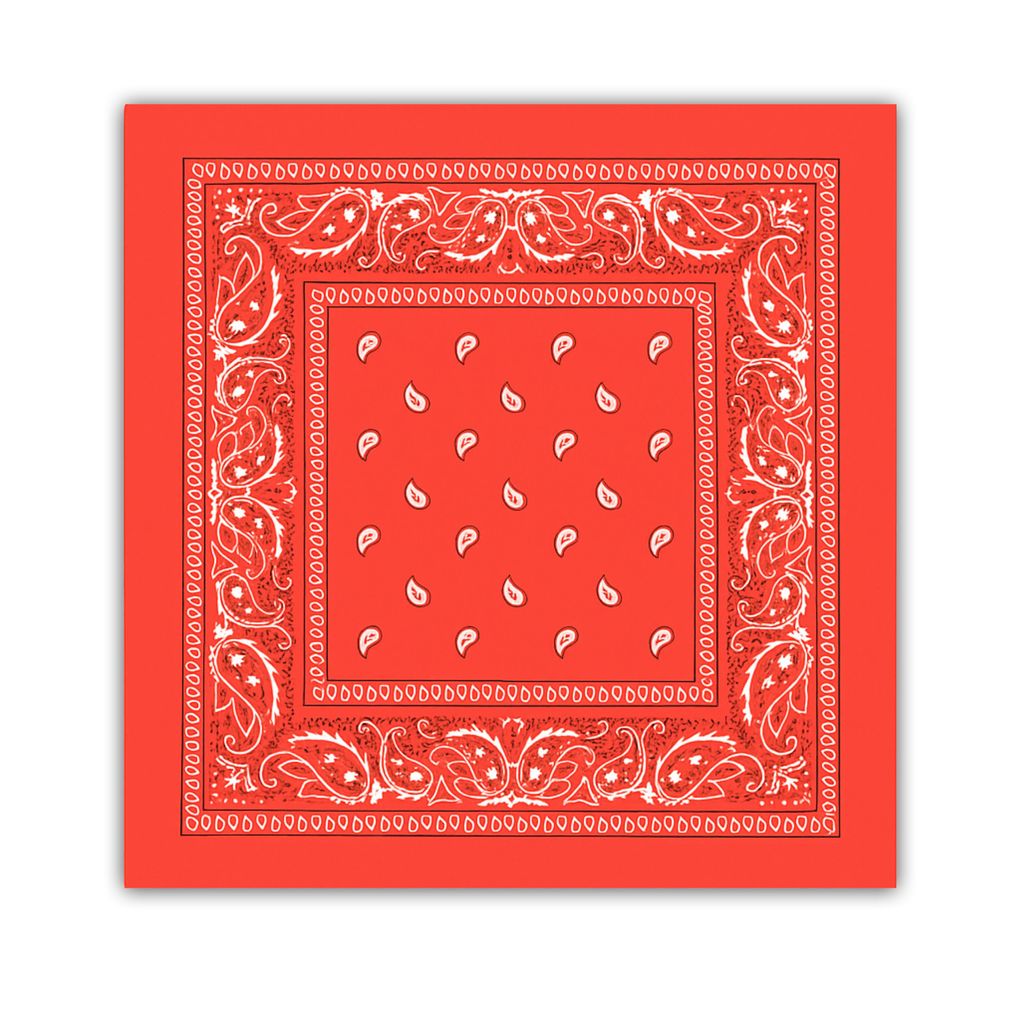 Bandana Halstuch rot – Kopftuch Schal Stirnband – Gangster Produktbild 