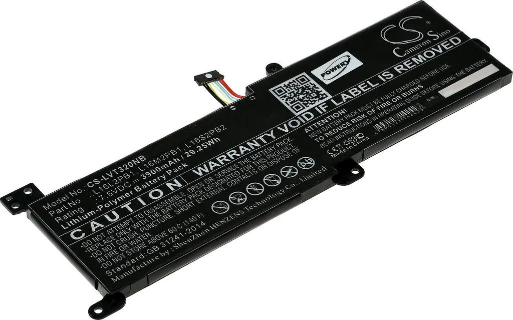 Batterie Lenovo V320 résout les coupures et pannes d'autonomie