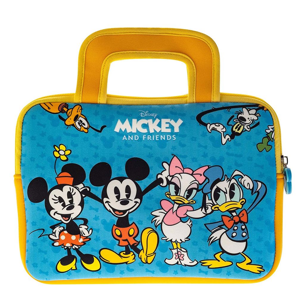 Pepple Gear Mickey & Friends tas, kleur: geel en blauw Productafbeelding 