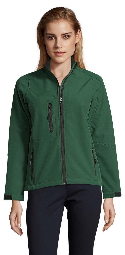 SOLS - "Roxy" Softshelljacke für Damen LT2445 (L) (Flaschengrün)