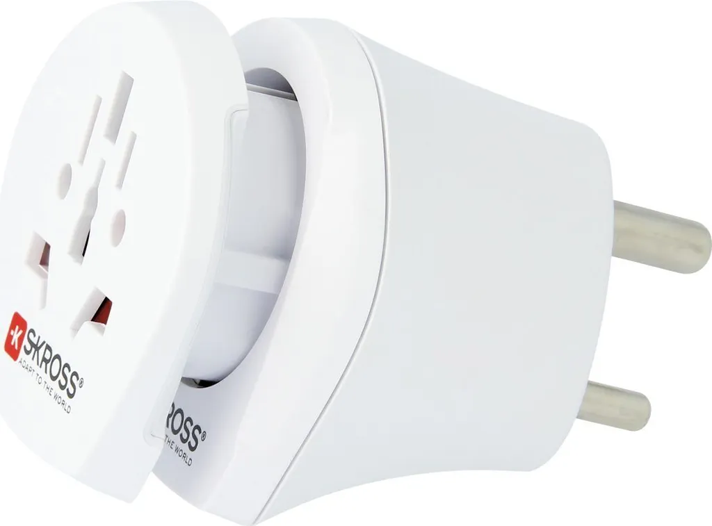 SKROSS 00187120 Combo World: Adattatore da Viaggio Universale Svizzero