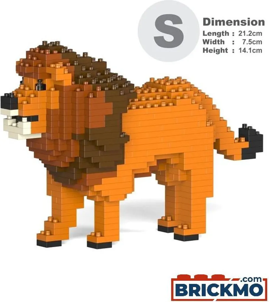 Briques Lion JEKCA ST19ML35 : Une Maquette Solide qui ne se Casse Pas