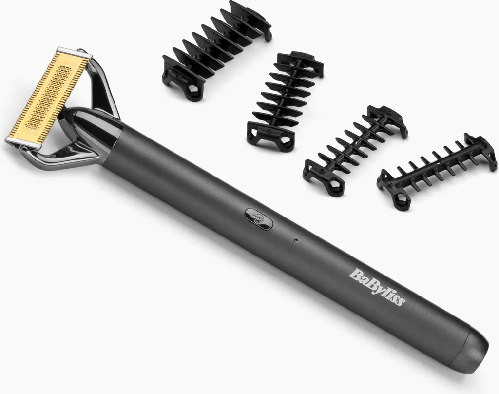 BaByliss Super-X Metal X-Blade Nero: Trimmer Cordless per l'Uomo in Movimento