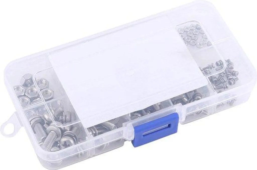 Kit de vis pour métaux robustes et polyvalentes - Lot 160 pcs