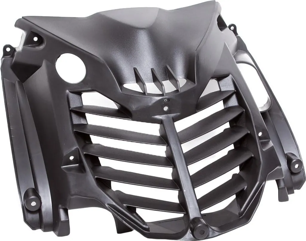 Protection de radiateur Yamaha Aerox noire - Grille de calandre robuste