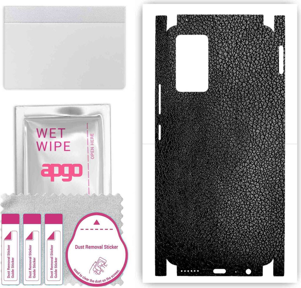 apgo Rückseite + Seiten Schutzfolie, Skin, kompatibel mit Vivo Y73 2021, Hinten Displayschutzfolie aus Vinylfolie, kratzfest, einfache Montage - S...