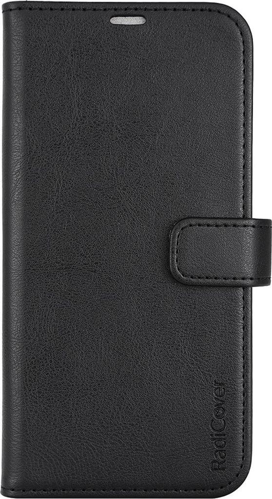 RADICOVER Flipcover 3 Karte Anti Strahlung iPhone 14 Pro Max 6,7" Schwarz PolyurethanRFID