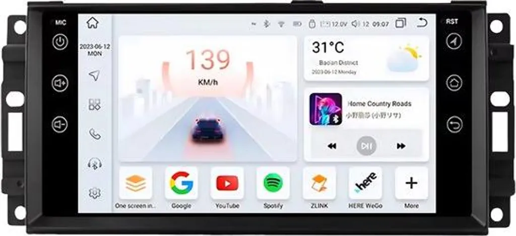 Mise à jour GPS et Bluetooth pour Jeep et Dodge – Autoradio 6Go RAM