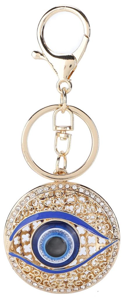 Evil Eye Keychain Durable Portable Bunte Schlüsselanhänger für Handtasche Haken Home Dekoration Geschenke