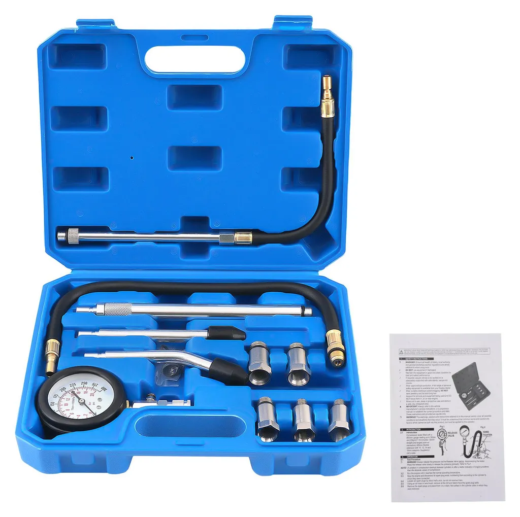 Identifier les Fuites avec ce Kit 11 Testeurs de Pression de Mesure
