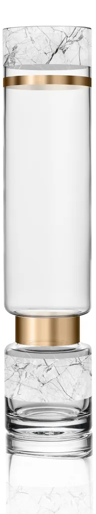 Vase en verre coloré Goebel Mar.go 45 cm : éclat et design artistique