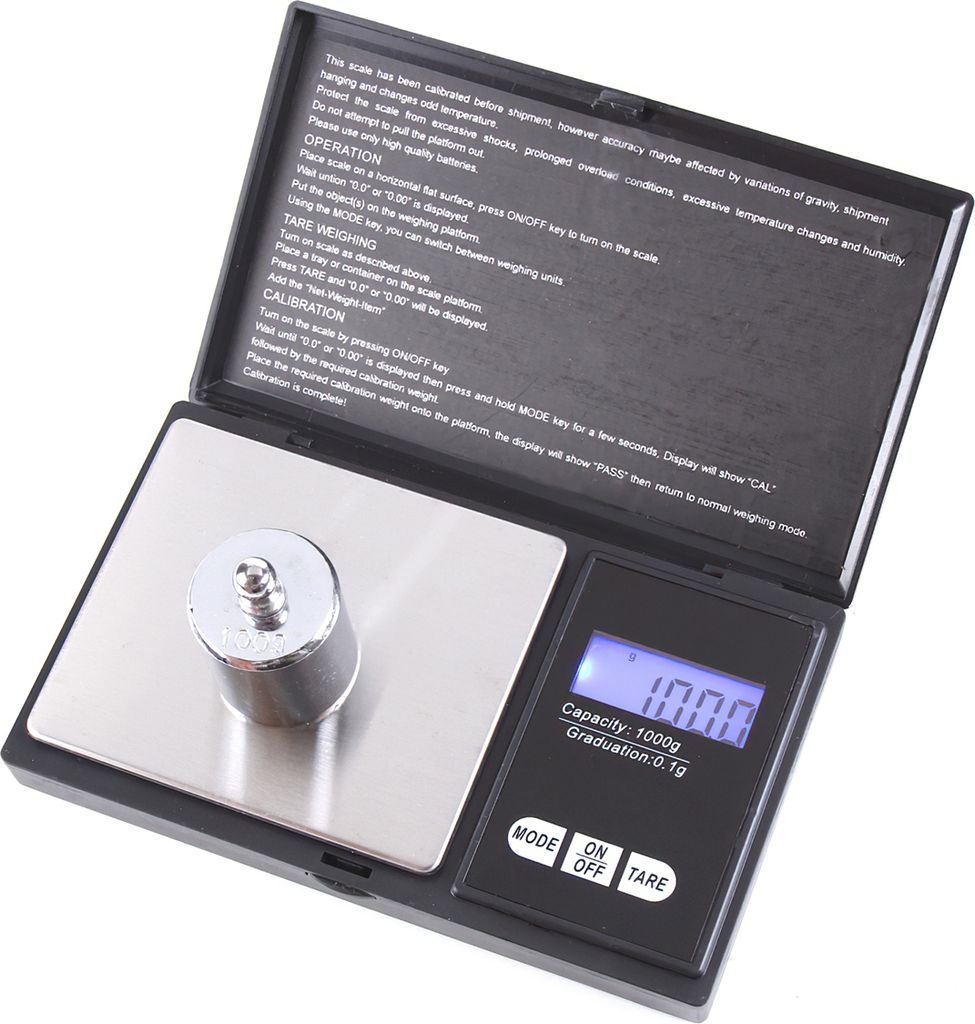 Taschenwaage Digitale Feinwaage Präzisionswaage Tara LCD Produktbild