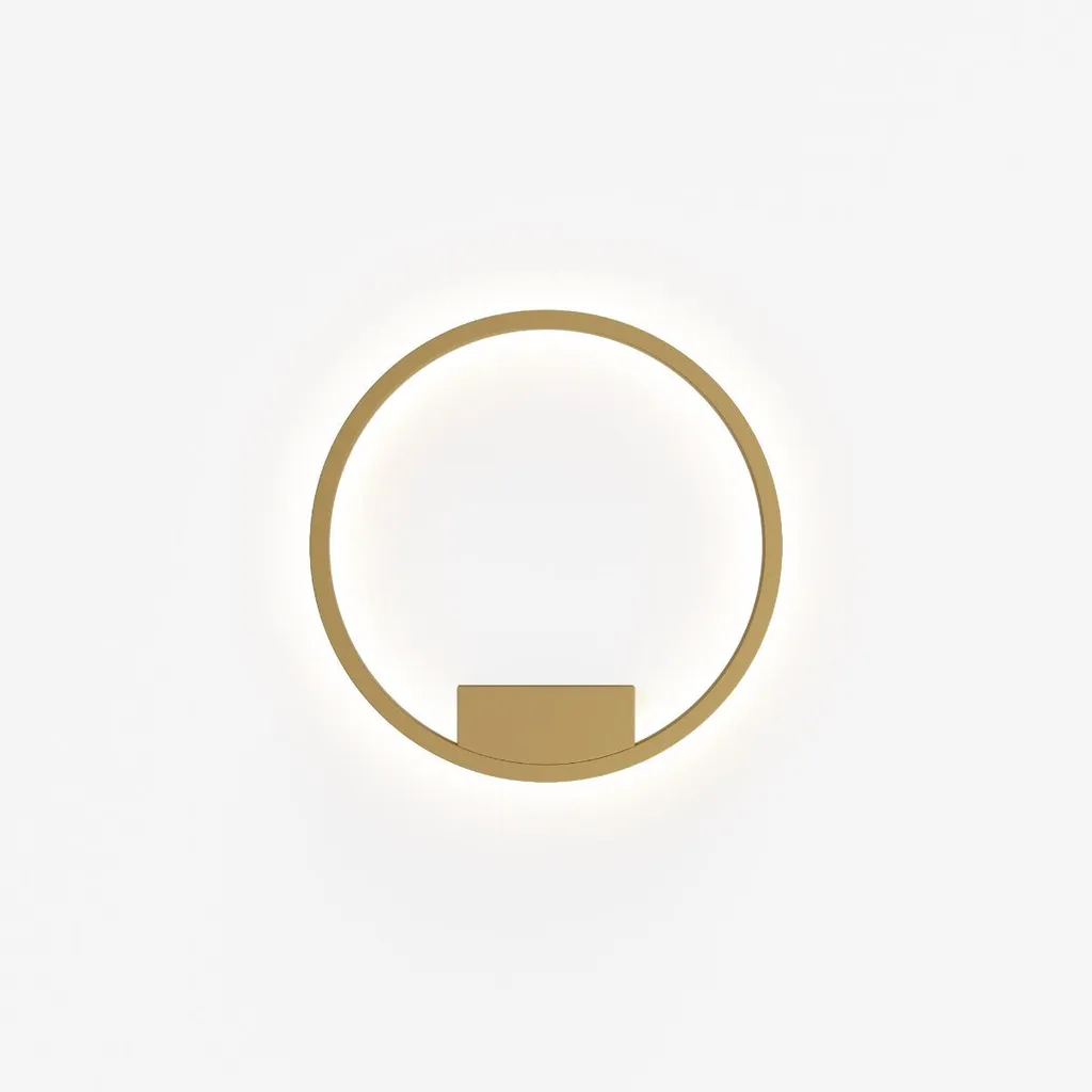 Applique LED 24W 2040lm RIM Maytoni en laiton avec blanc 40x40x5 cm