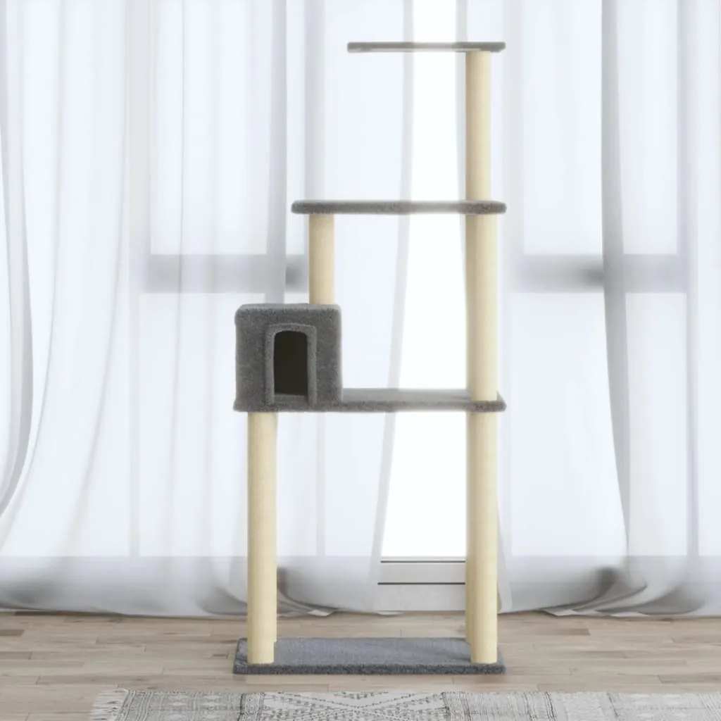 Albero Tiragraffi The Living Store 147 cm - Il Paradiso del tuo Gatto