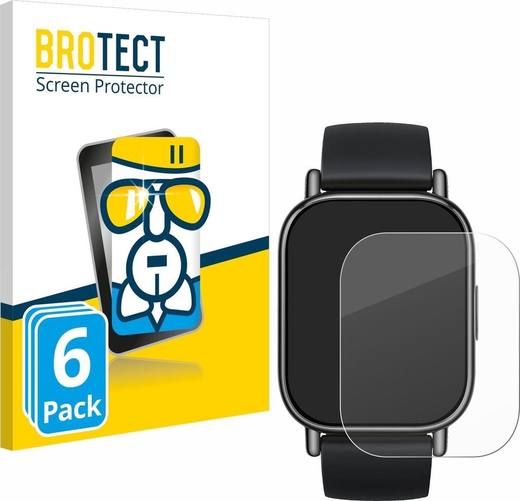 6x BROTECT Schutzglas für Xiaomi Redmi Watch 5 Lite Produktbild 