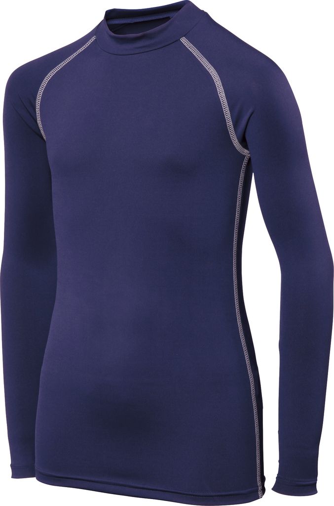 Rhino Jungen Thermo Unterhemd, langarm RW1282 (5-6 Jahre) (Marineblau)