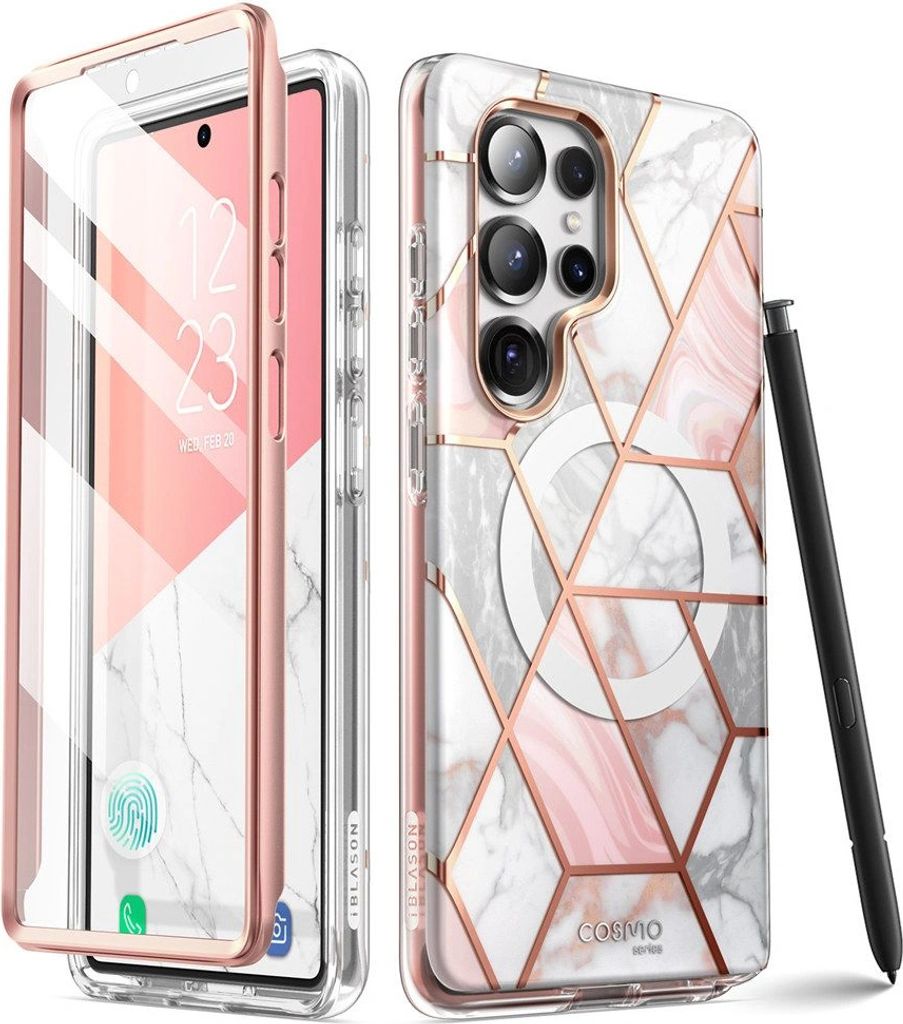 Supcase Cosmo Mag Magsafe Galaxy S25 Ultra Marble Immagine del prodotto 