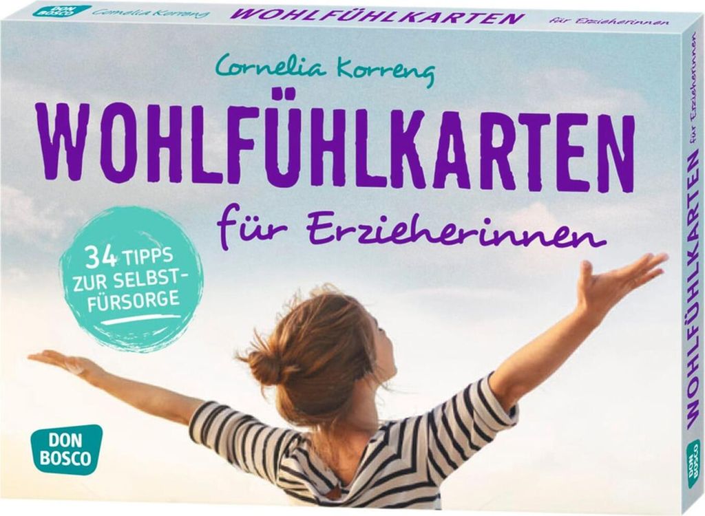 Wohlfühlkarten für Erzieherinnen