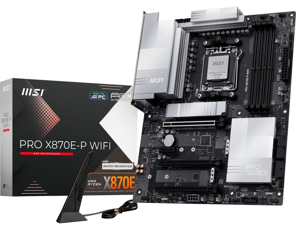 MSI PRO X870E-P WIFI, Mainboard Produktbild 