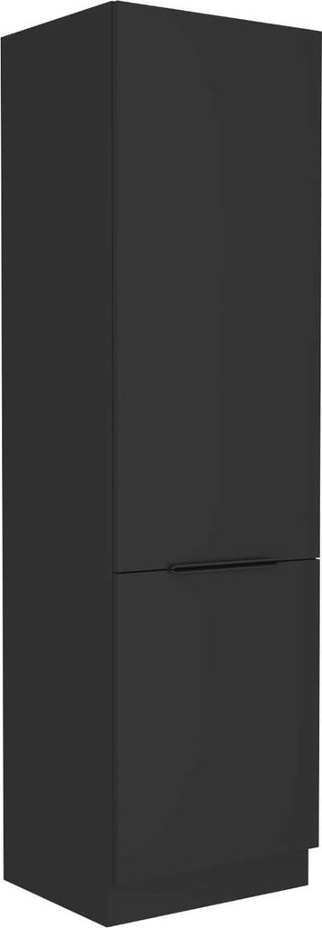 Hochschrank Siena schwarz 60 DK-210 2F Produktbild 