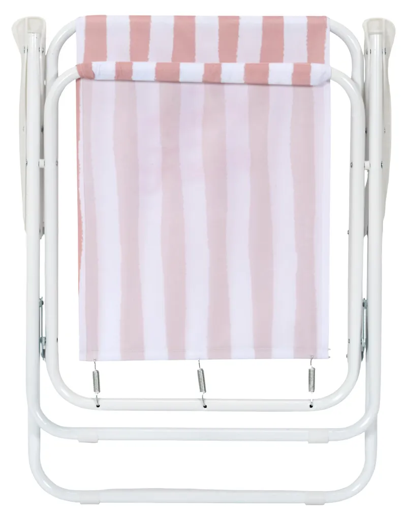 Chaise Pliante Dolce Vita Rose Compacte avec Structure Acier Robuste - 6