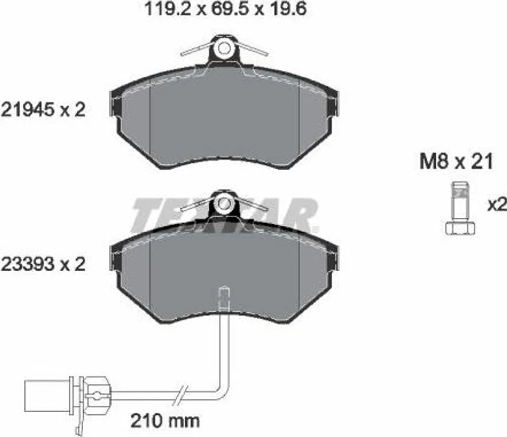 Finissez-en avec les bruits de freinage : Plaquettes Audi A4 Passat OE