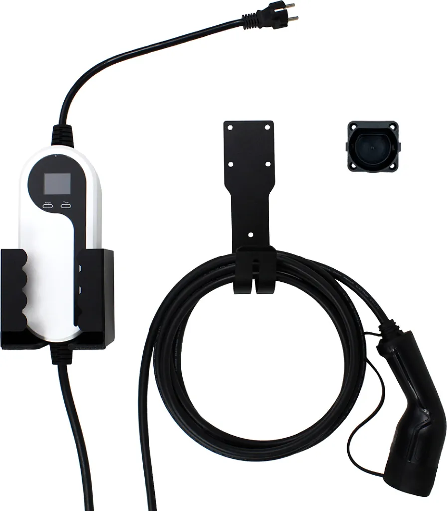 Support de Câble de Recharge Mural pour Borne Mobile Loady Wallbox VE