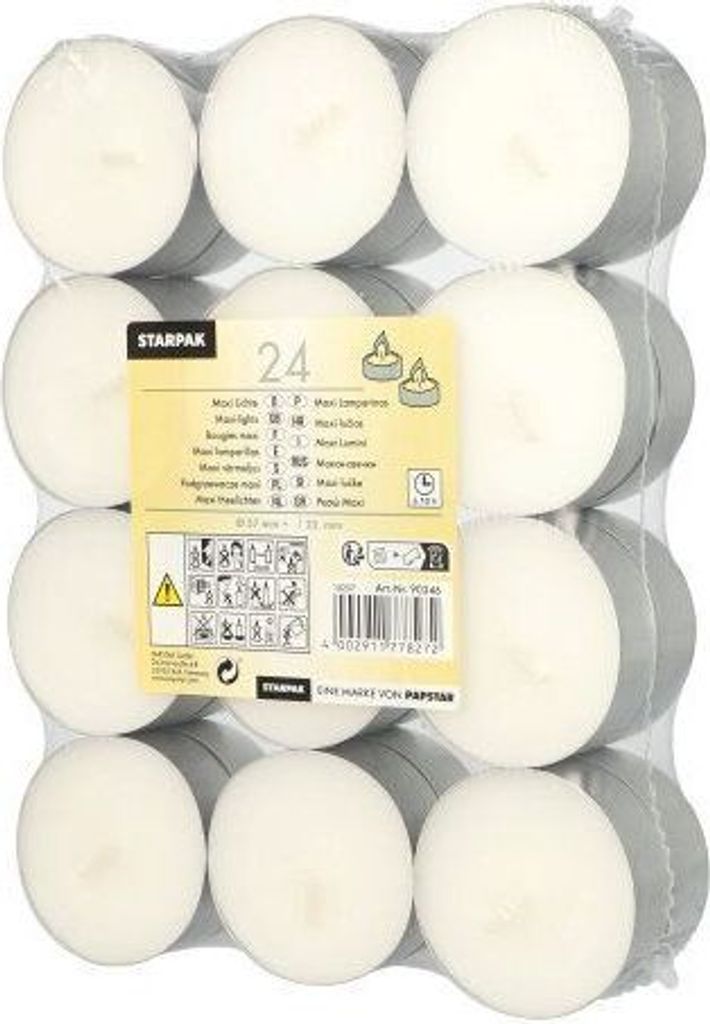 24 Maxi Lichte Ø 57 mm · 22 mm weiss Produktbild 