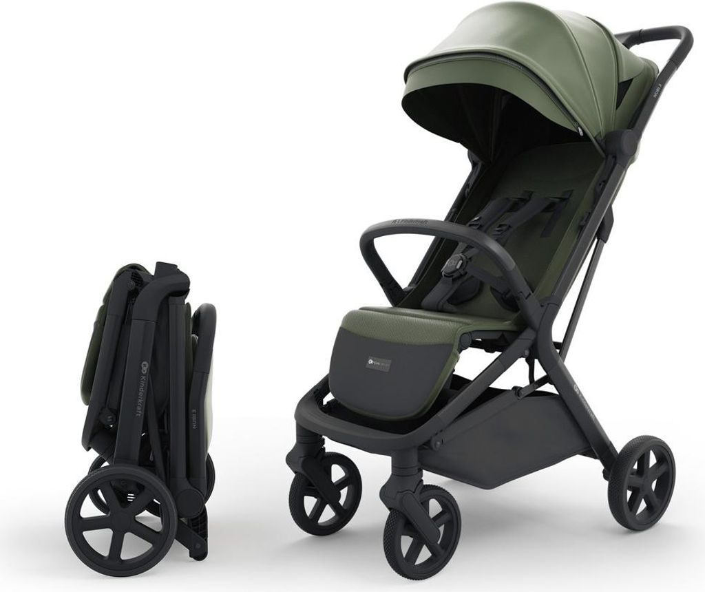 Kinderkraft Nubi 3, passeggino verde Immagine del prodotto 