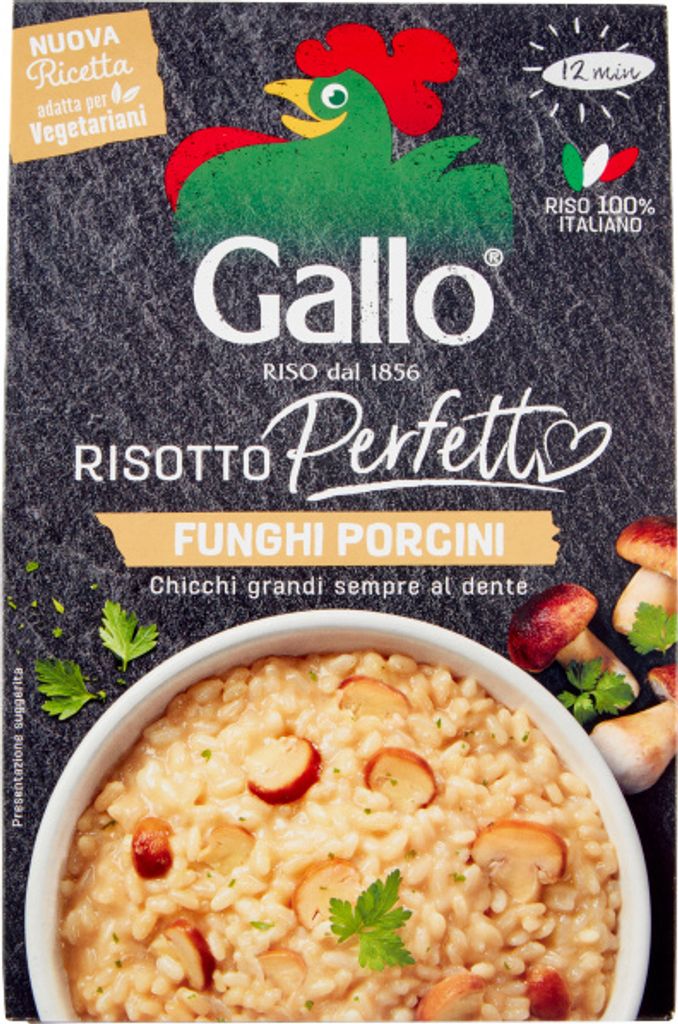 Risotto mit Pilzen Risotto Funghi Porcini 175g - Gallo