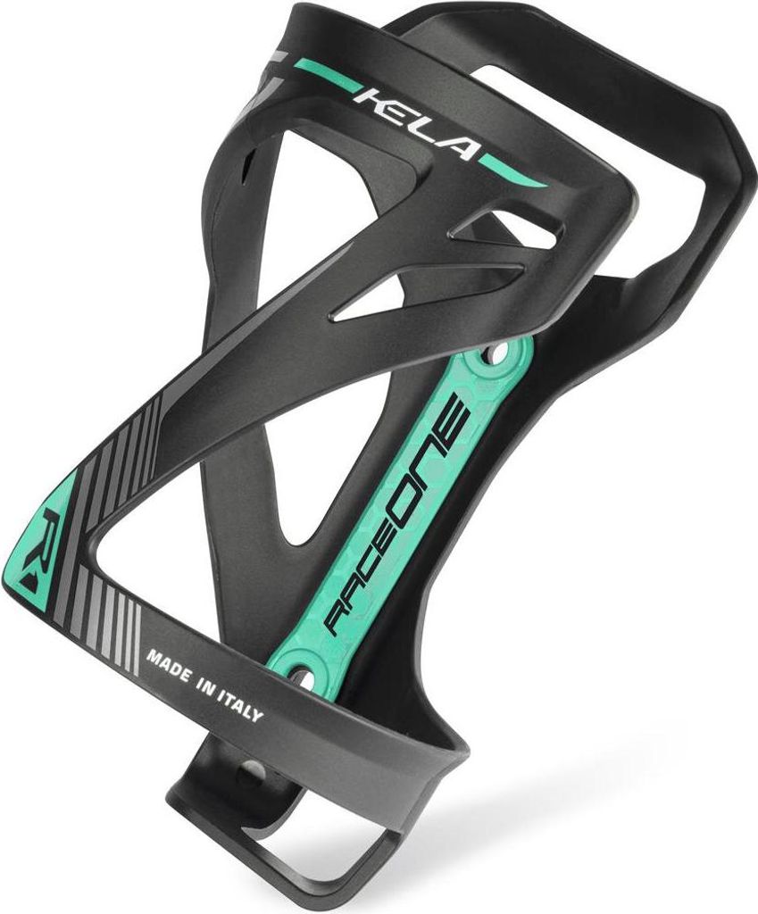 Saccon-Flaschenhalter Kela Schwarz / Grün Bianchi P / PC