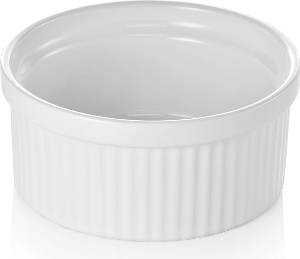 Ragout Fin Schale Ø 11 cm weiß, Porzellan Produktbild 