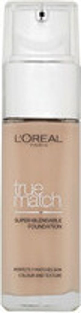 L'Oreal Paris True Match Liquid Foundation with Hyaluronic Acid and SPF 17 6W Golden Honey 30ml