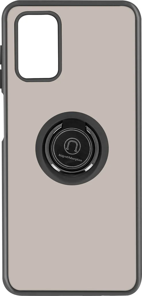 Cover Samsung Galaxy A03S Avizar Nera | Protezione Top con Anello