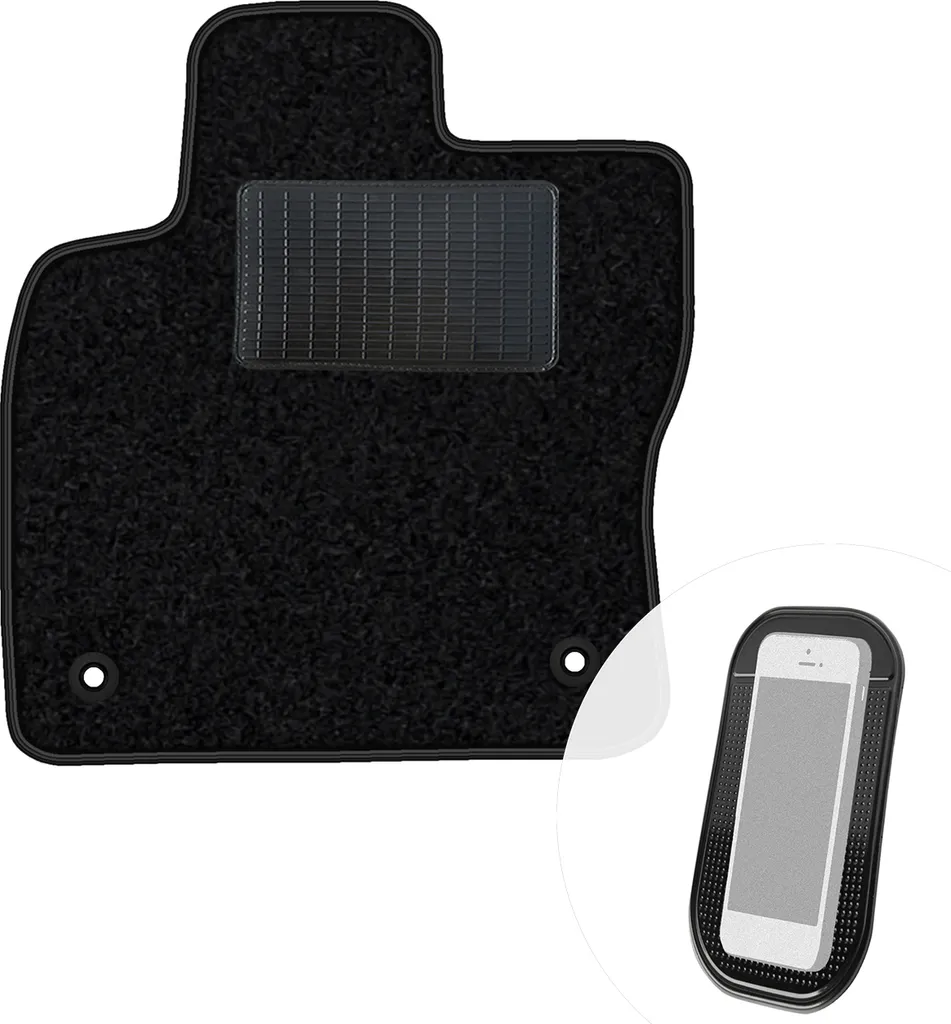 Ricambio Tappetino Conducente Skoda Kodiaq Seat Tarraco 2017+ Nero