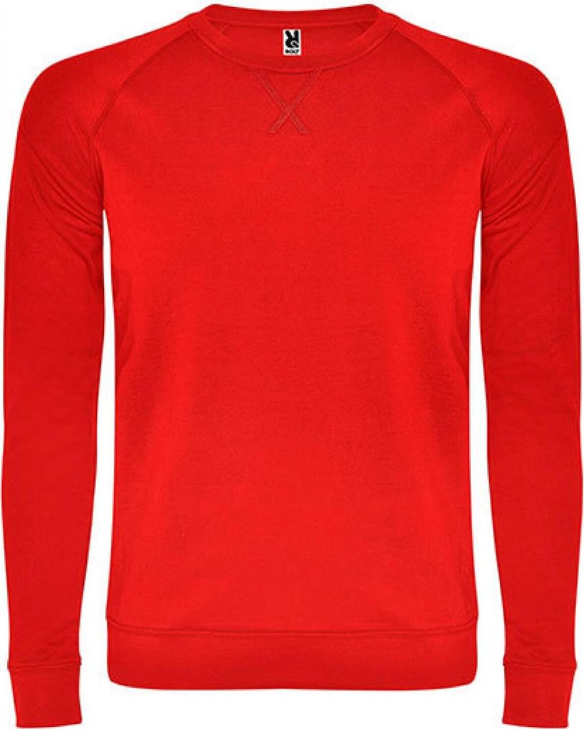 Roly SU1104 | Herren Annapurna Sweatshirt, Slub Garn - Farbe: Red 60 - Größe: XXL