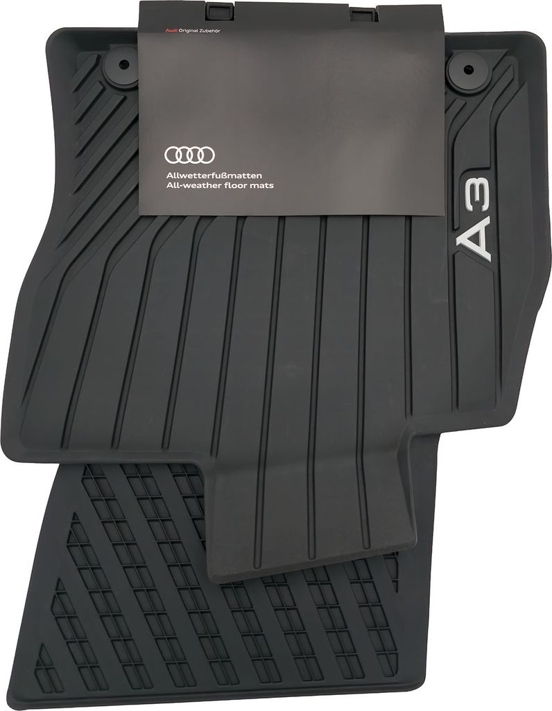 Original Audi A3 2013-2020 Gummifußmatten Allwettermatten Produktbild 
