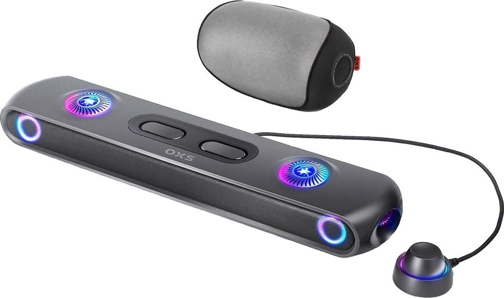 OXS Thunder Pro+ Gaming Soundbar, 7.1.2-Kanal mit Dolby Atmos, drei EQ-Modi