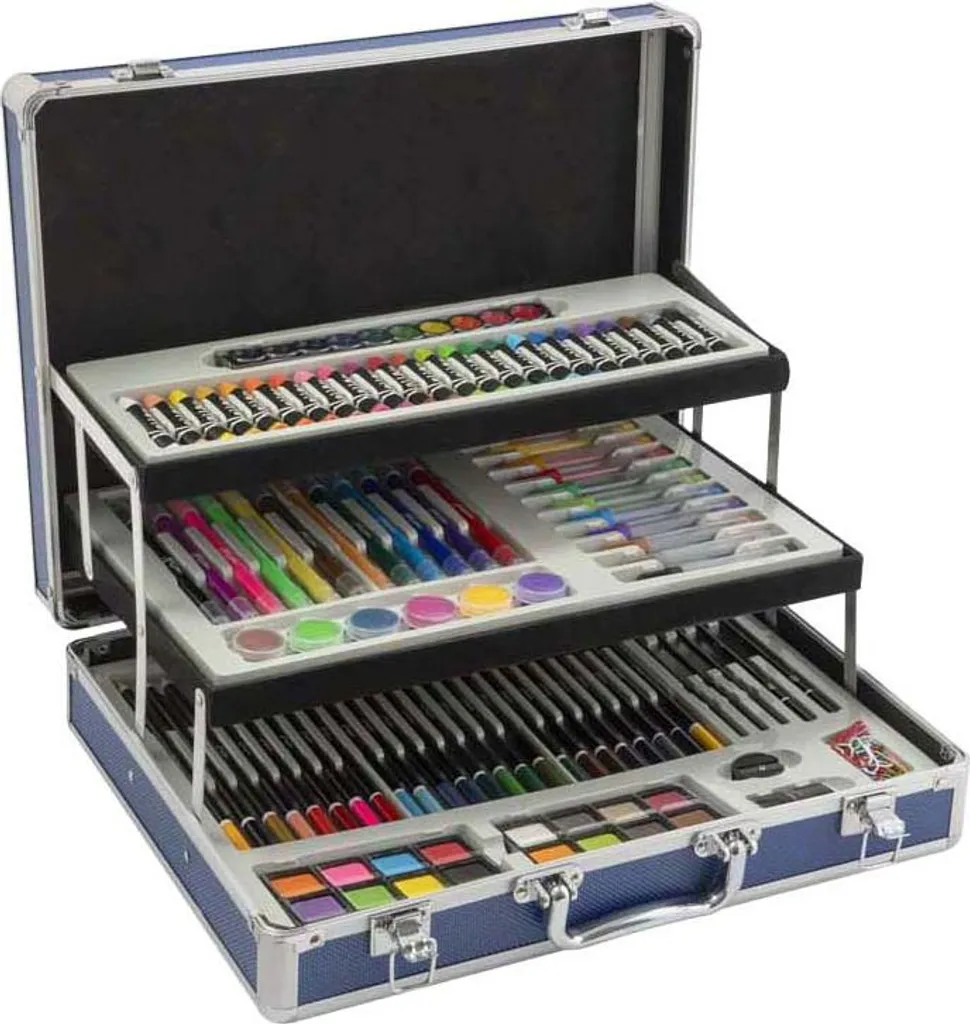 Coffret dessin Nassau 140 pièces - Solution de rangement pour vos outils