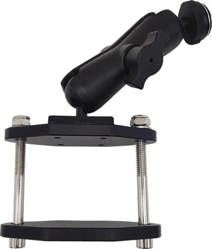 Support écran de recul anti-vibration pour tube : fixation stable