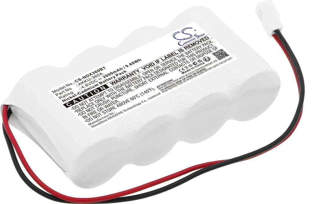 Batterie de Rechange pour Système de Sécurité Indexa 111A et OS360A