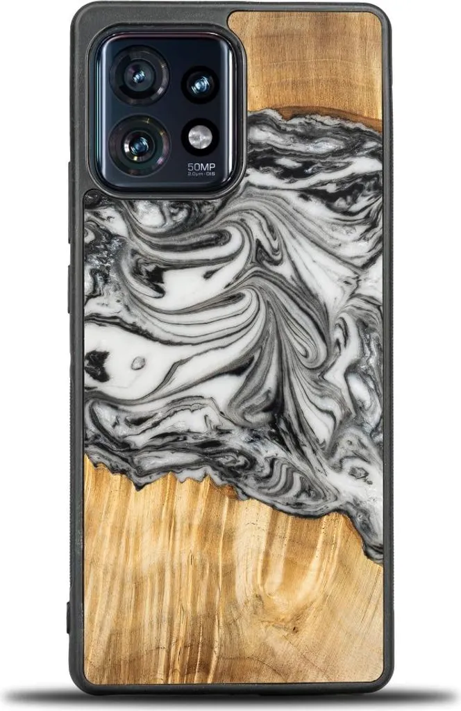 Bewood Unique Case - Motorola Edge 40 Pro - 4 Elemente - Erde