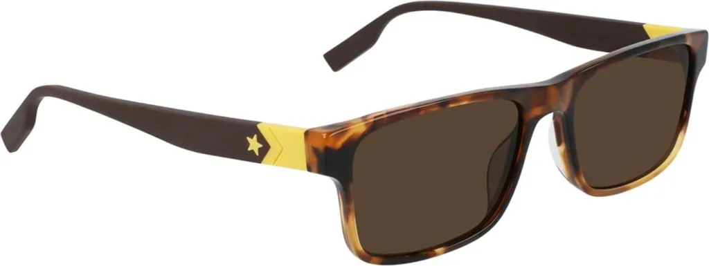 Lunettes de soleil pour hommes Converse CV520S Écaillé Ambre 55-17