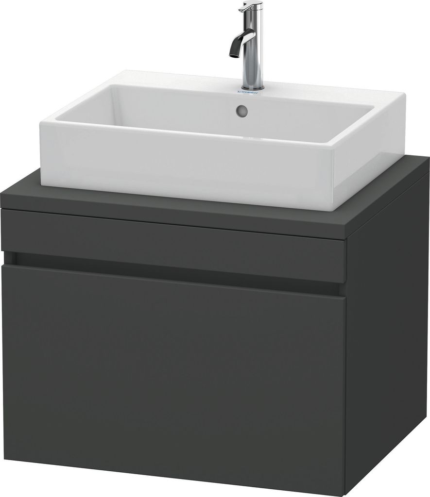 Konsolenunterschrank DURASTYLE 512x700x548mm graphit matt graphit matt