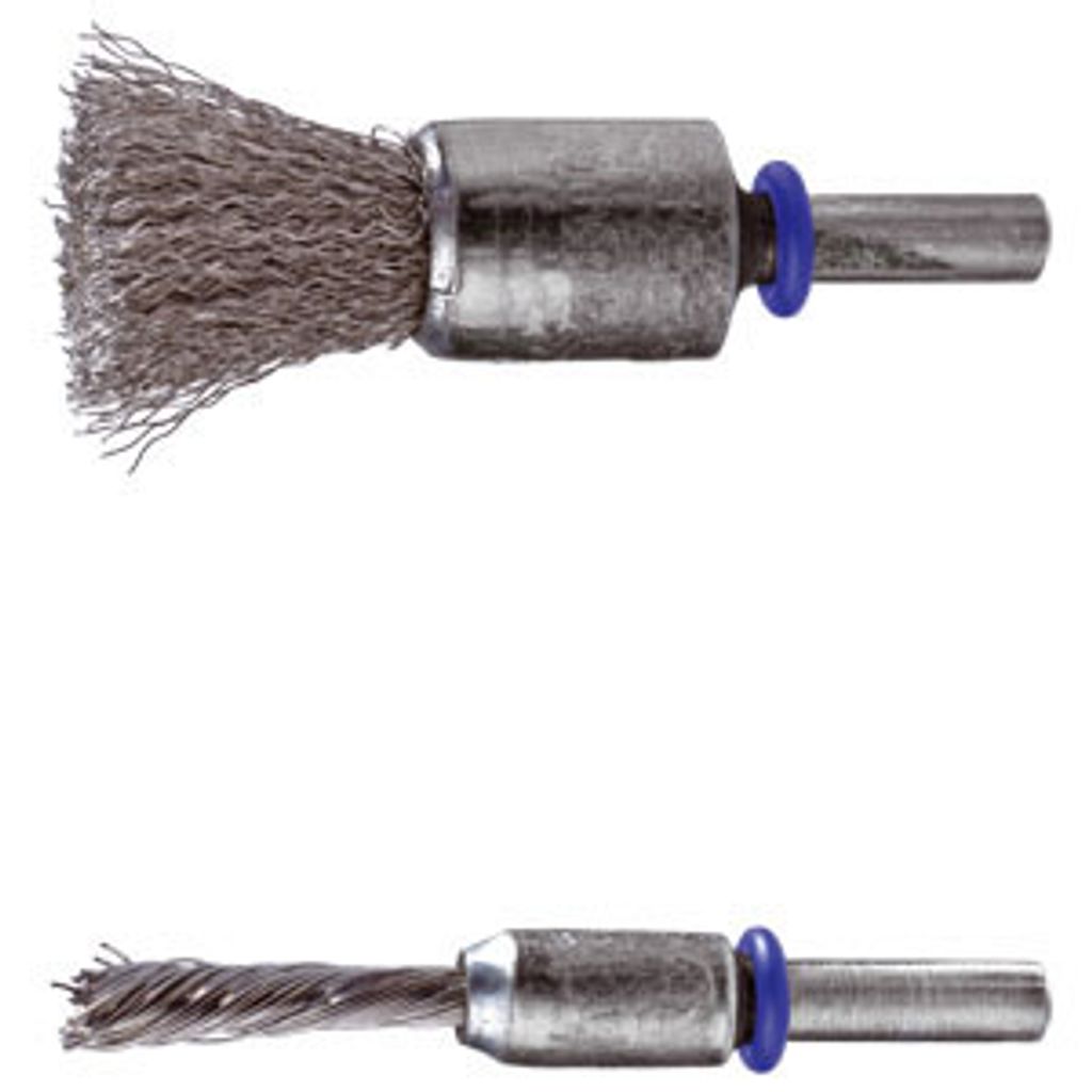 PFERD TOOLS SINGLETWIST INOX-TOTAL Pinselbürste gezopft PBGSIT Ø10mm Schaft-Ø6 mm Edelstahl-Draht-Ø0,20 10 Stk